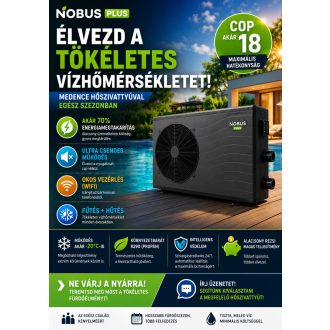 Nobus Plus medence hőszivattyú 6kW