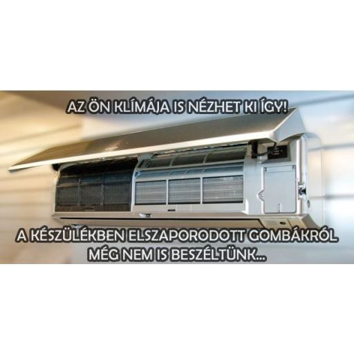 Szolgáltatás: 5-8 db splitklíma karbantartása